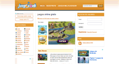 Desktop Screenshot of juegosweb.com